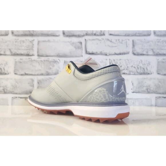 Size 8 Nike Air Jordan ADG 4 NRG Out The Mud Grey White Mens Golf DZ4525-001